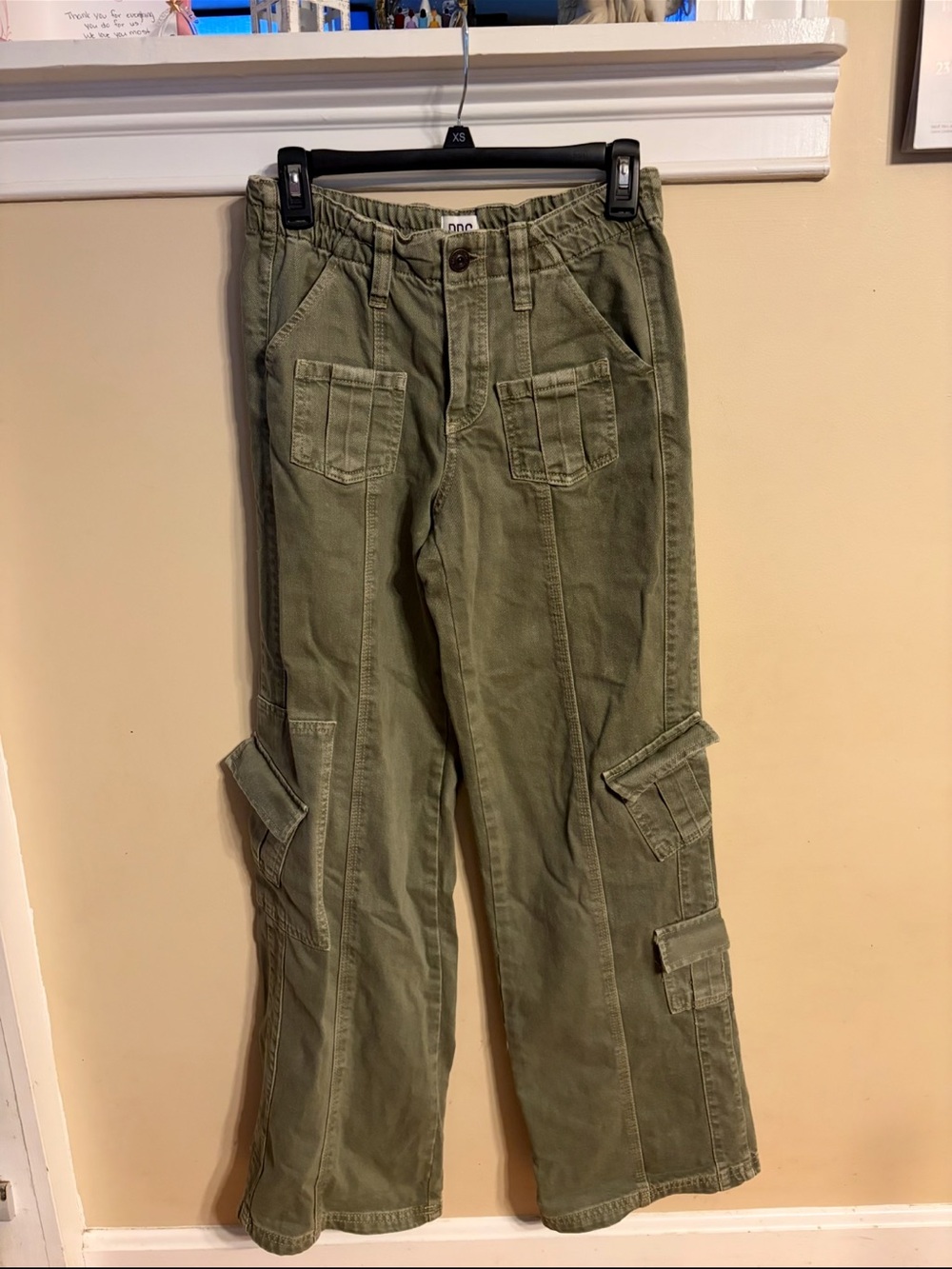 Women’s Olive Green Cargo Jeans lot